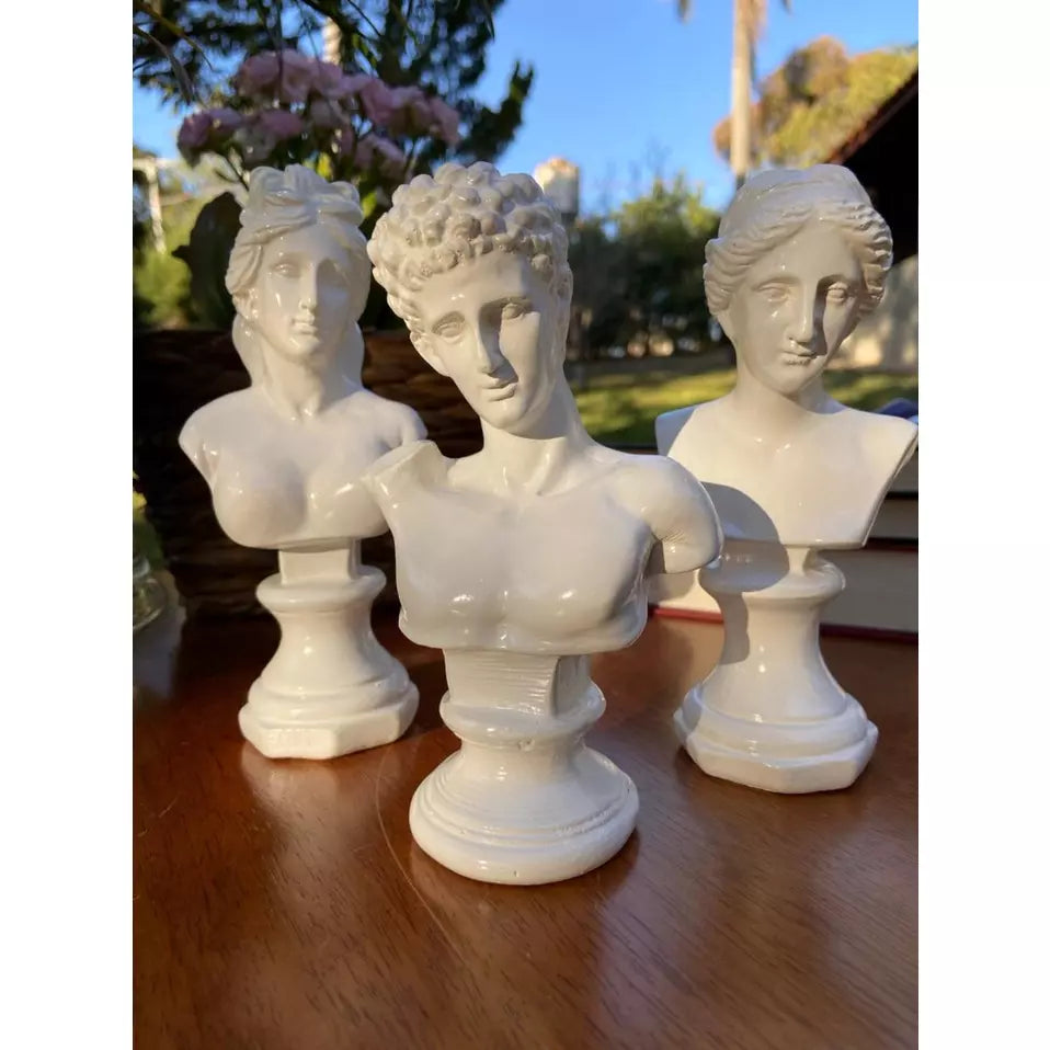 Estátuas Decoração Busto Mitologia Grego e Romana