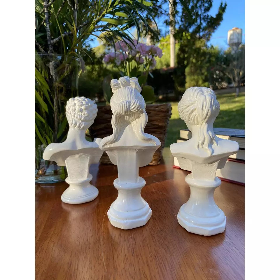 Estátuas Decoração Busto Mitologia Grego e Romana