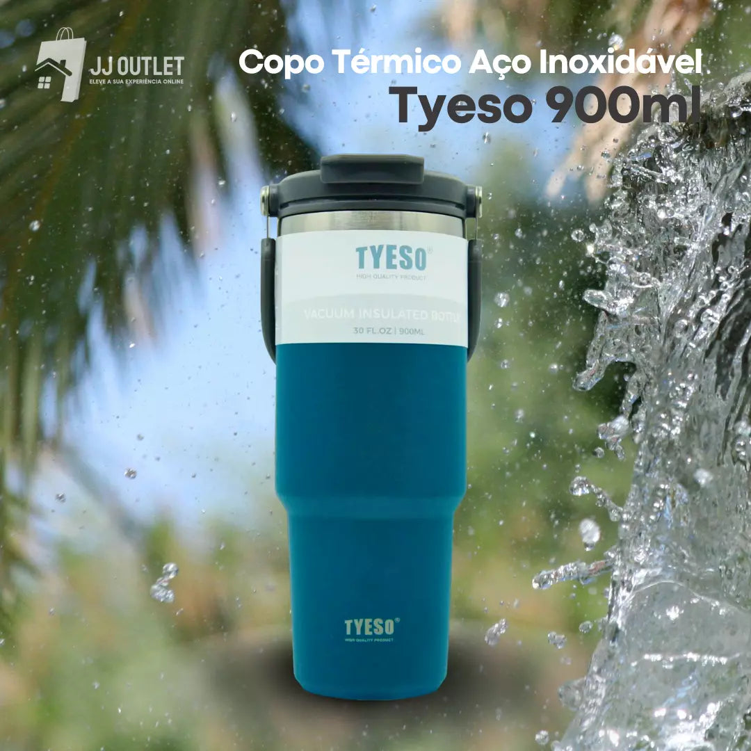 Copo Térmico de Aço Inoxidável Tyeso 900ml