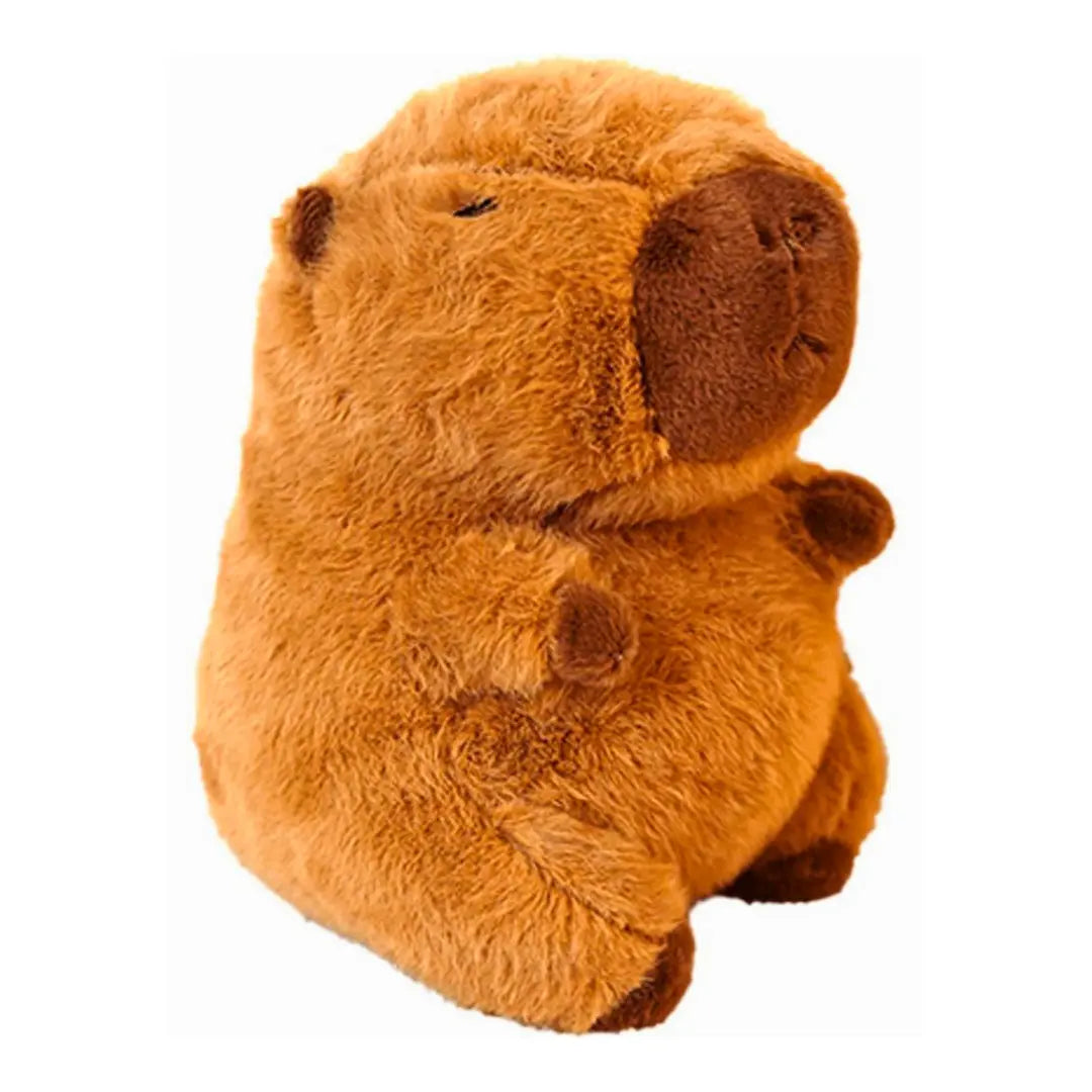 Pelúcia Capivara Marrom 25cm