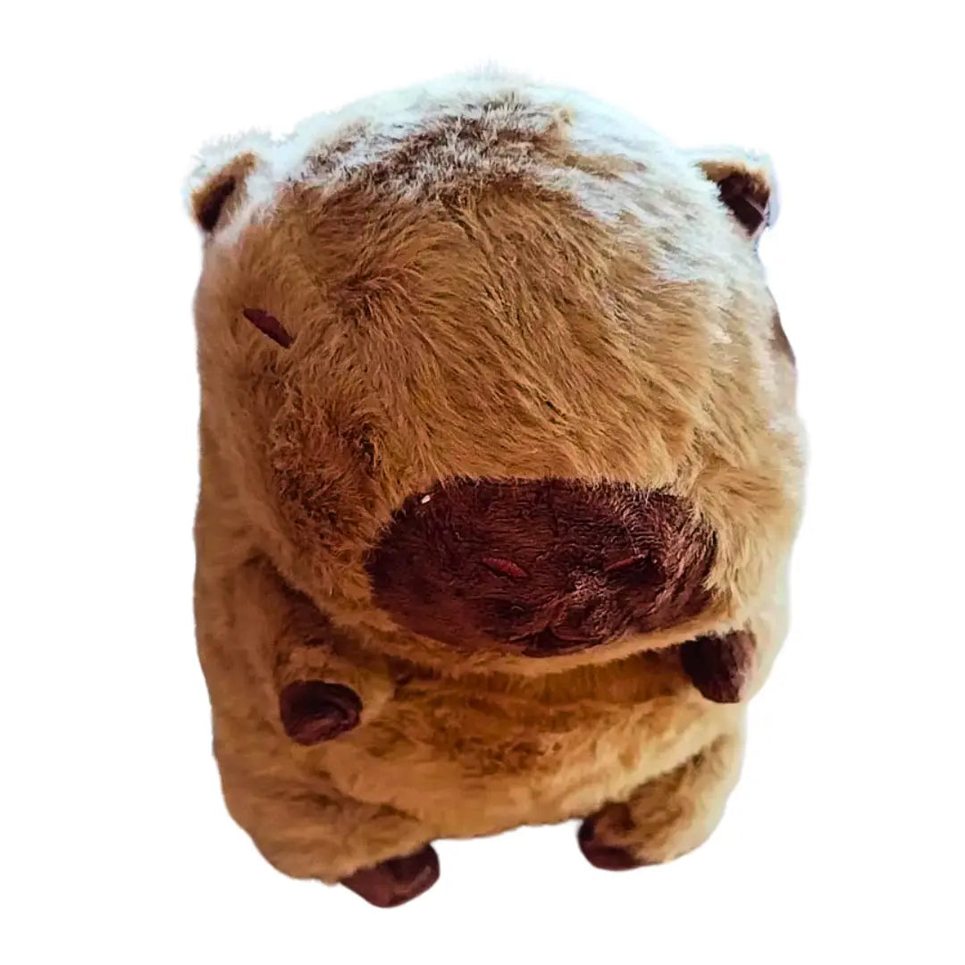Pelúcia Capivara Marrom 25cm
