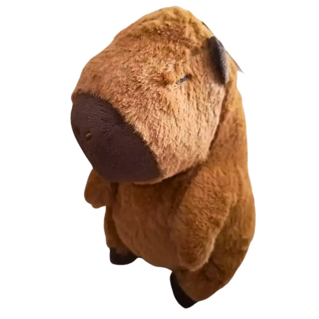 Pelúcia Capivara Marrom 25cm