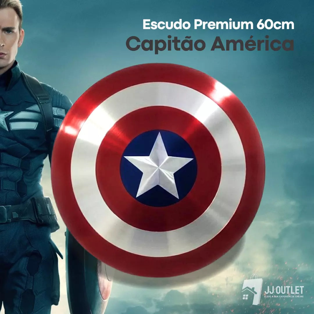 Escudo Capitão América Premium 60cm