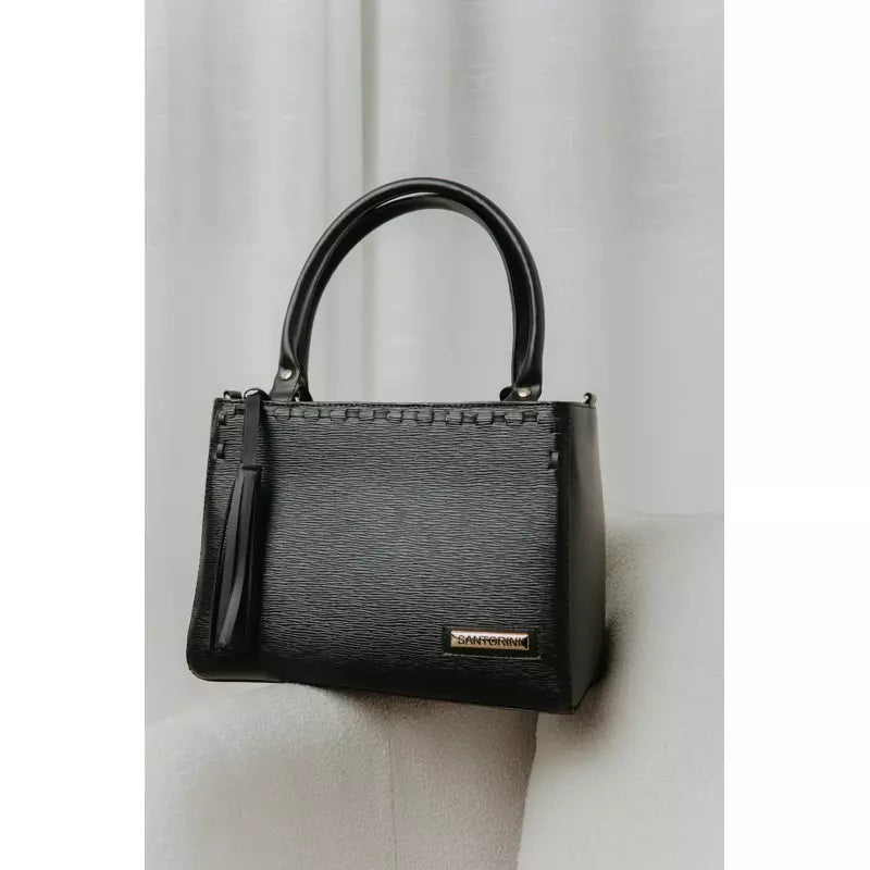 Bolsa Transversal Média Santorini Tiracolo com Zíper