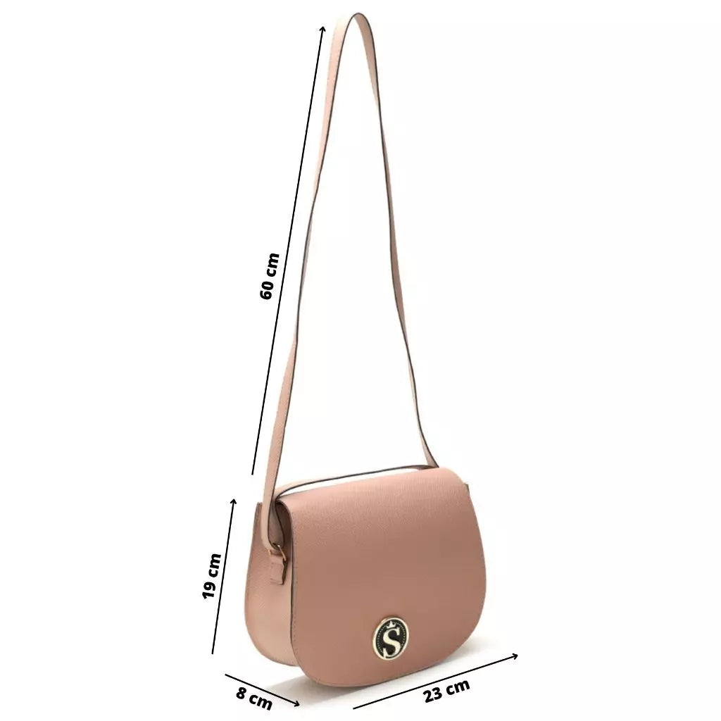 Bolsas Santorini com Bolsa Transversal, de Ombro e Carteira - Kit com 3 unidades