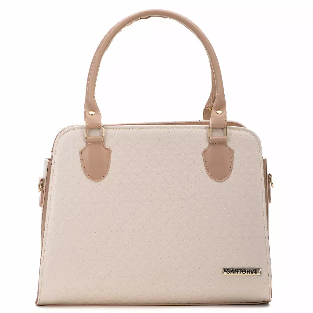 Bolsas Santorini Life com Bolsa Transversal, de Ombro e Carteira - Kit com 3 unidades