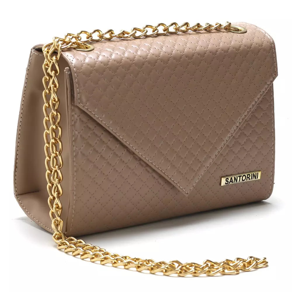 Bolsas Santorini Life com Bolsa Transversal, de Ombro e Carteira - Kit com 3 unidades