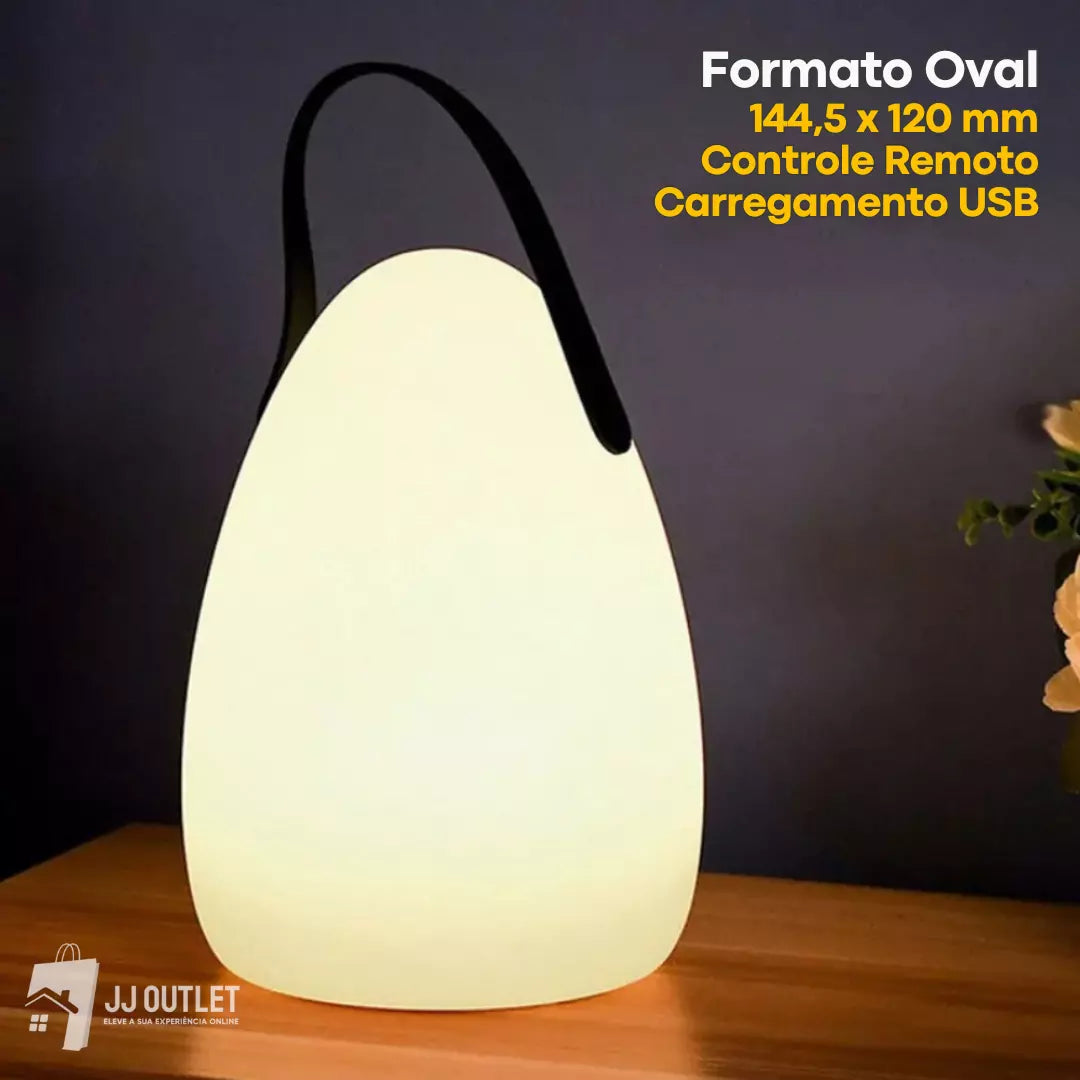 Luminária de Mesa Portátil Vênus Lumiere