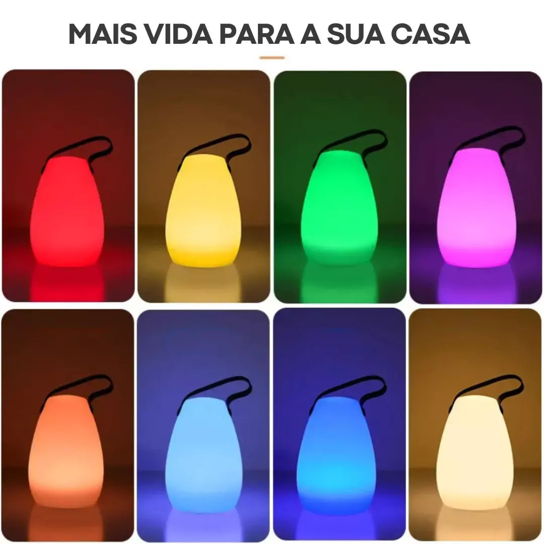 Luminária de Mesa Portátil Vênus Lumiere