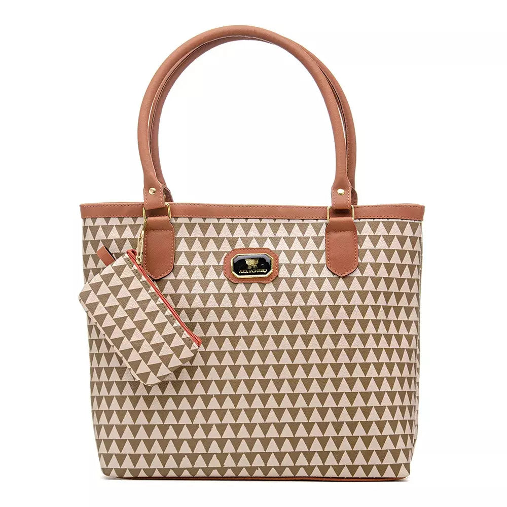 Bolsa Feminina De Ombro Alice Monteiro com Porta Moedas
