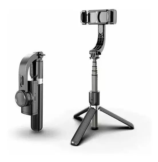 Bastão De Selfie com Estabilizador Gimbal NUOWA L08 Tripé Stick TriPod Bluetooth 4.0 Sem Fio