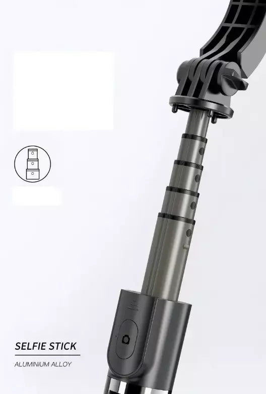 Bastão De Selfie com Estabilizador Gimbal NUOWA L08 Tripé Stick TriPod Bluetooth 4.0 Sem Fio