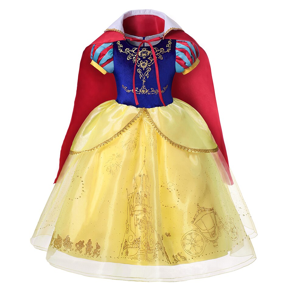 Fantasia Infantil Branca de Neve - Luxo