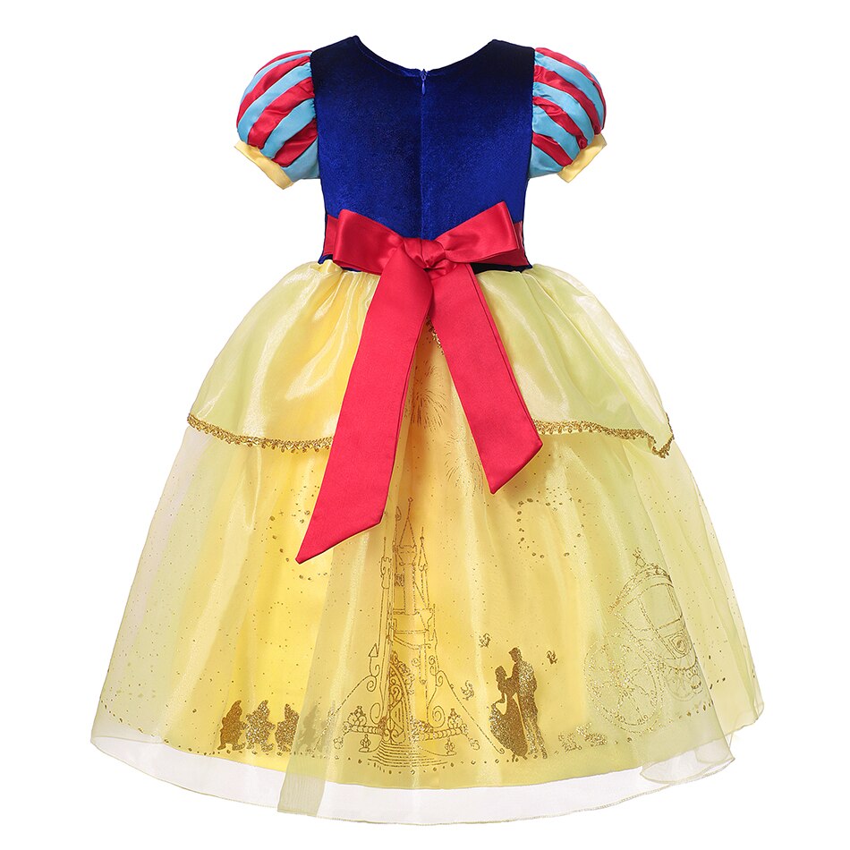 Fantasia Infantil Branca de Neve - Luxo