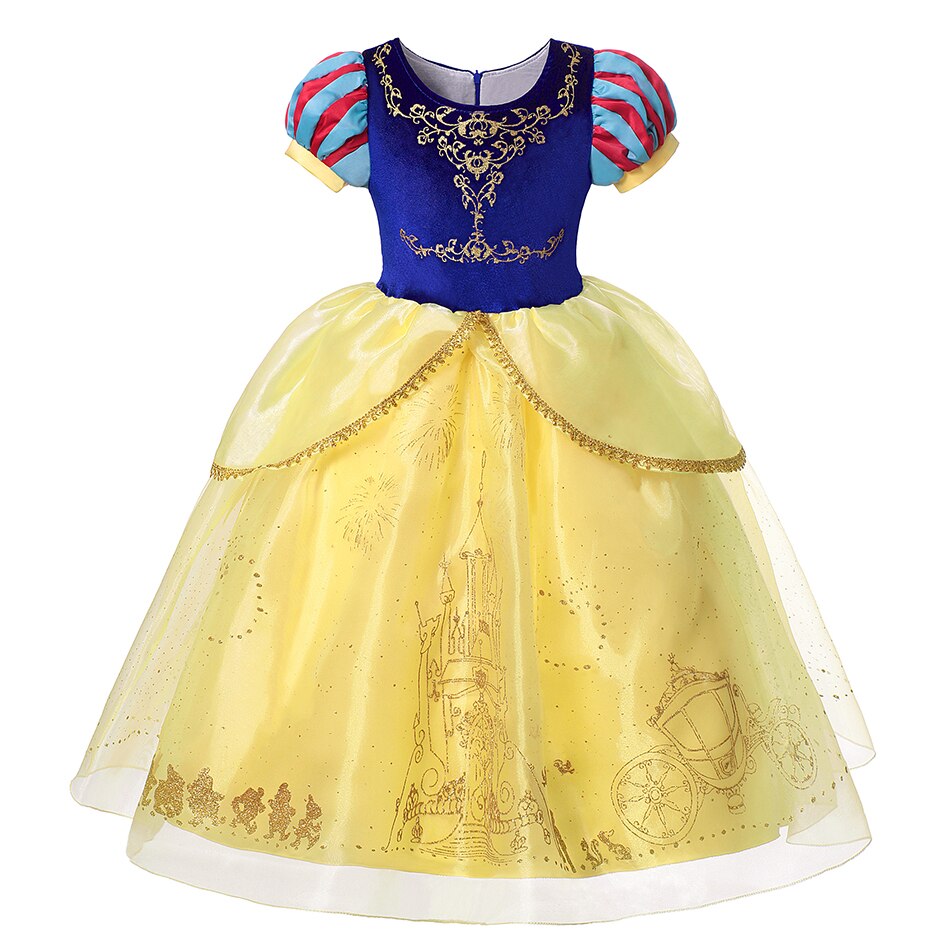 Fantasia Infantil Branca de Neve - Luxo