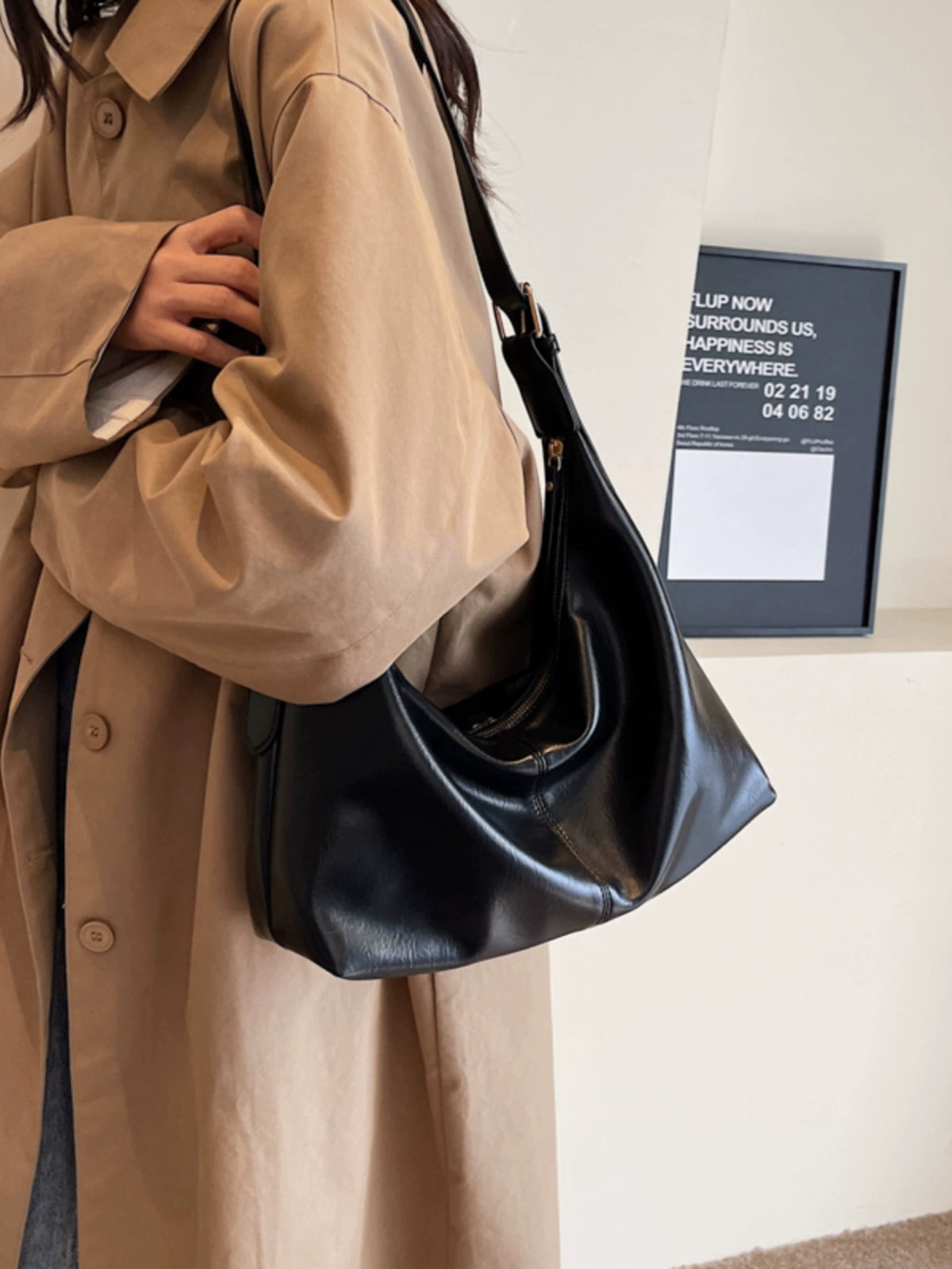 Bolsa Feminina de Ombro Creta