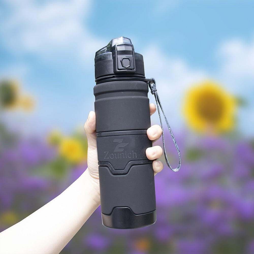 Garrafa de Água 1000ml Zounich Plástico Tritan com Filtro