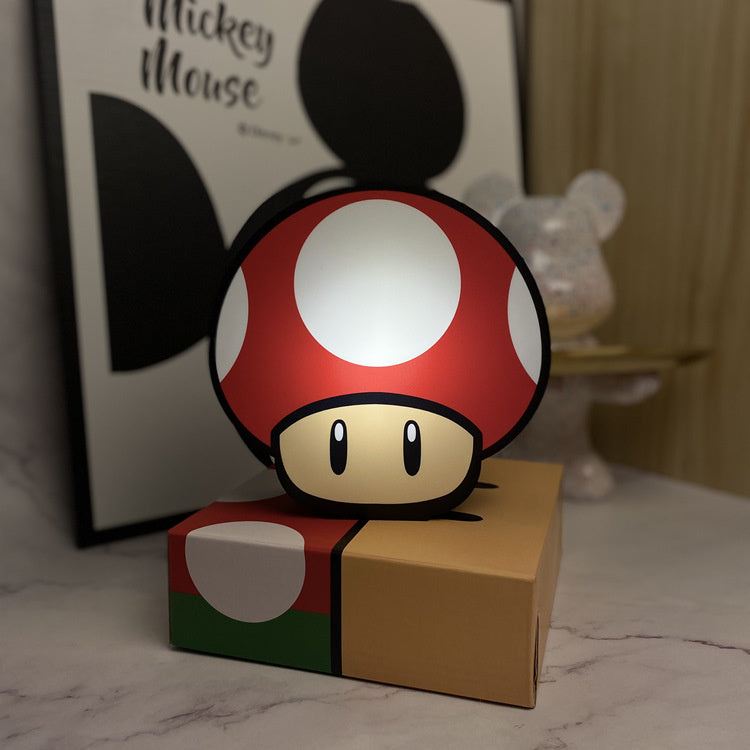 Luminária Cogumelo Super Mario Bross