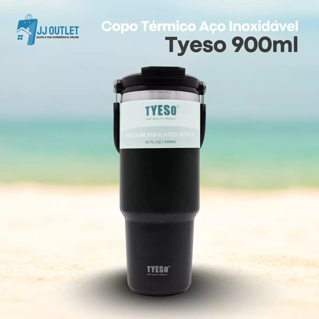 Copo Térmico de Aço Inoxidável Tyeso 900ml