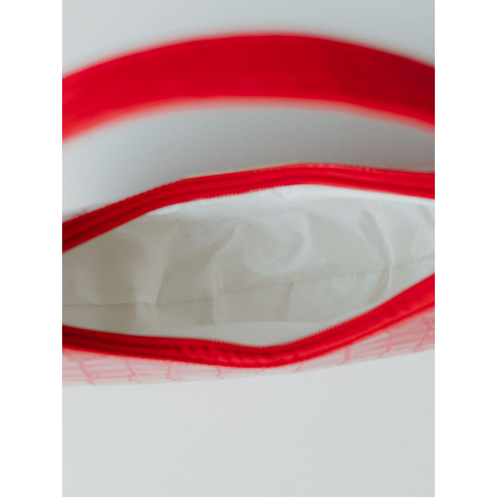 Bolsa de Ombro Santorini Baguete Croco