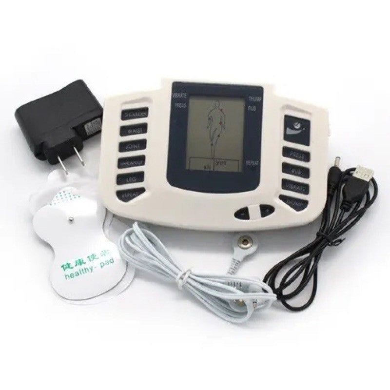 Masssageador Aparelho Tens Choque Fisioterapia Eletrochoque Eletrodos