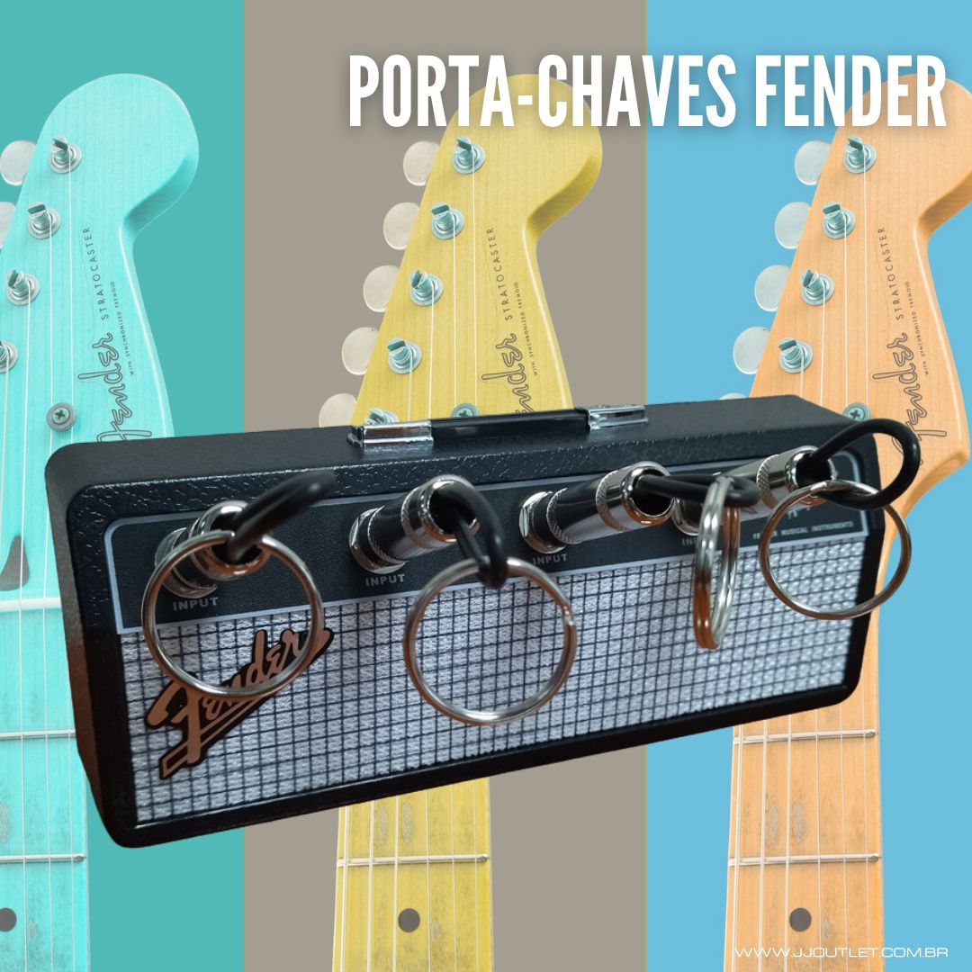 Porta-Chaves Vintage Amplificador Fender