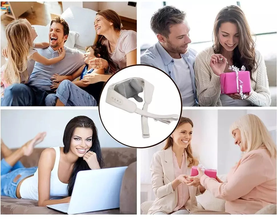 Massageador Shiatsu Pescoço e Ombro JJ-5D® Premium