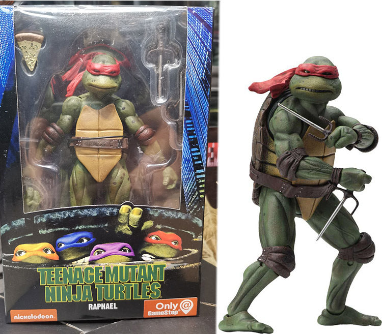 Estátua Action Figures Tartarugas Ninja Mutantes TNMT em PVC