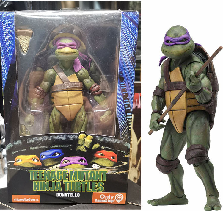 Estátua Action Figures Tartarugas Ninja Mutantes TNMT em PVC