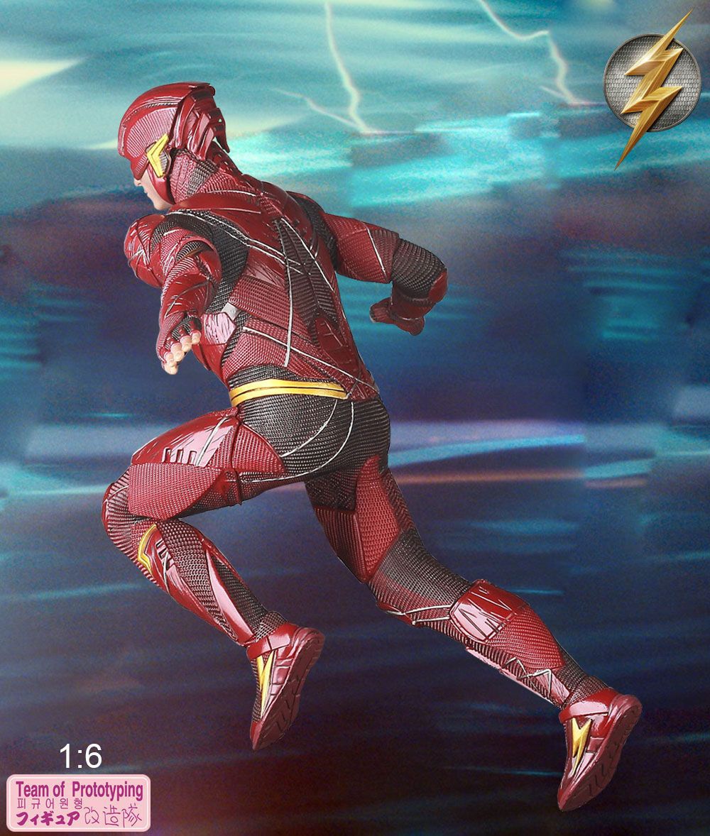 Estátua Action Figure DC Flash em PVC 30 cm