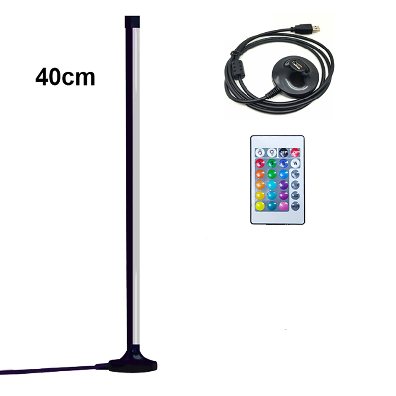 Luminária Led RGB de Chão e Modelo para Mesa