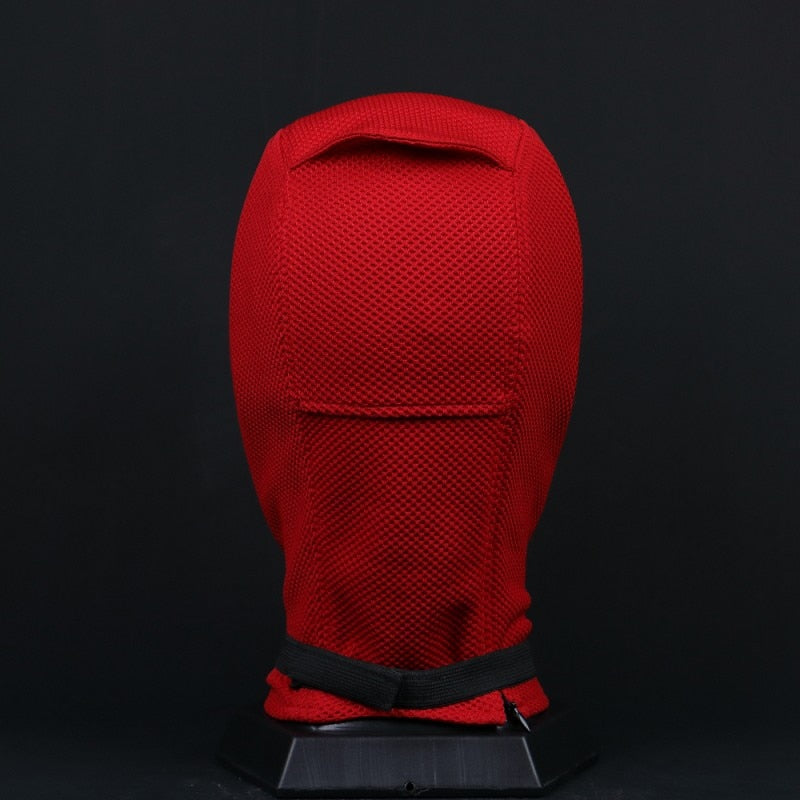 Máscara Cosplay Deadpool Wade Winston Capacete de Nylon e Algodão de 55-60cm