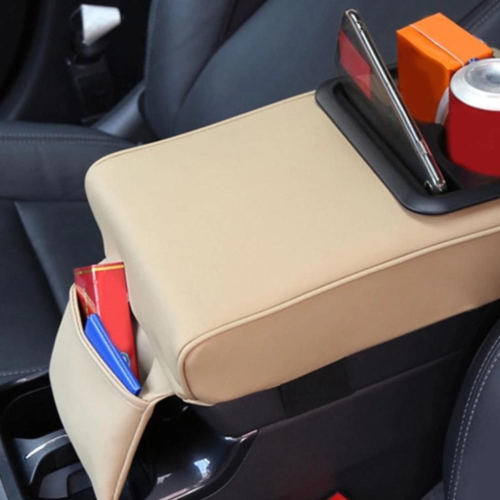 Apoio de Braço Central de Carro Universal com Porta Copo Duplo