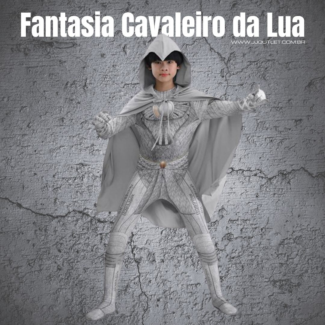 Fantasia Cosplay Cavaleiro da Lua - Moon Knight