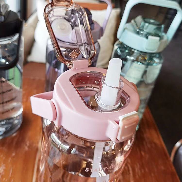 Garrafa de Água 2 Litros com Citação Motivacional