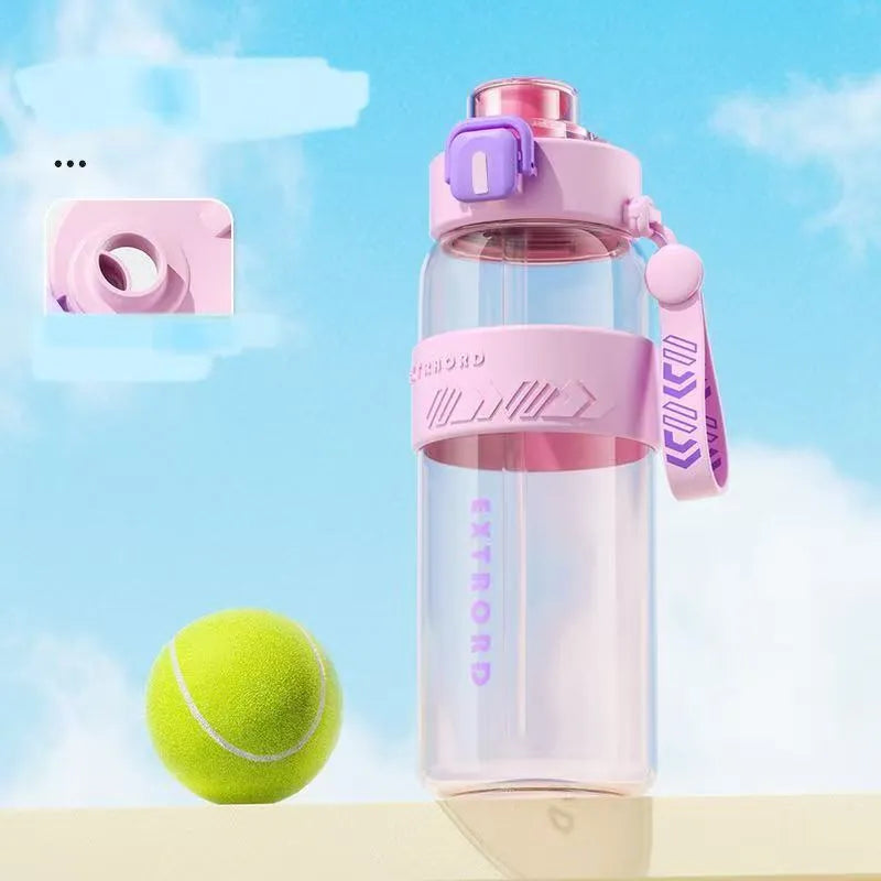 Garrafa de Água Extrord 800ml Com Alça Lateral e Sistema Antivazamento