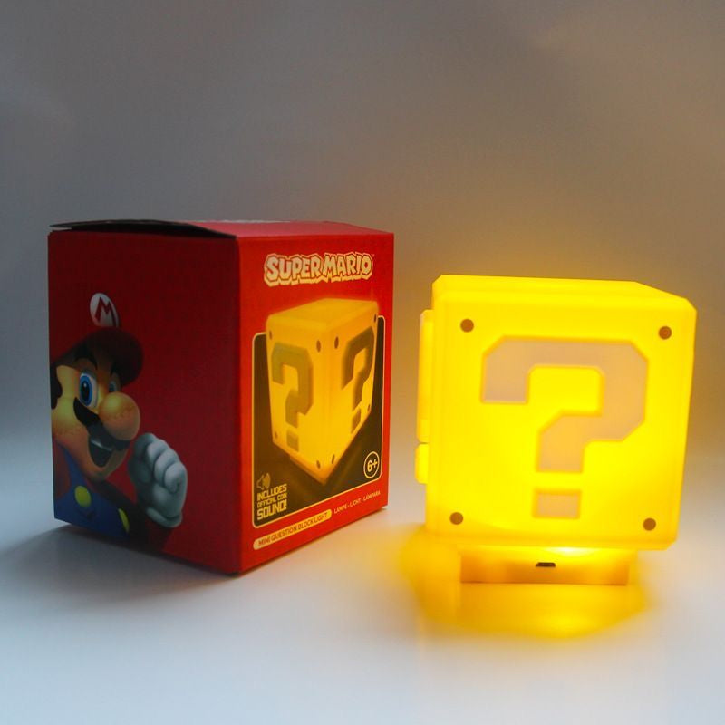 Necessaire lucky block - interrogação super mario neoprene