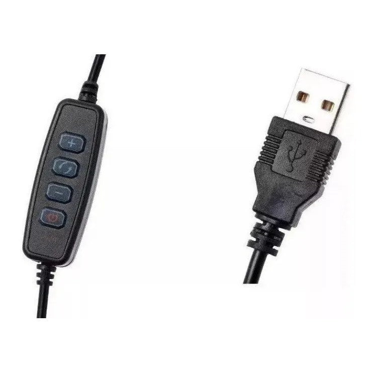 Ring Light Led Mesa Iluminador Pequena Tripé 6 Polegadas 16cm