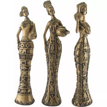 Estátua Trio Africanas com Jarro