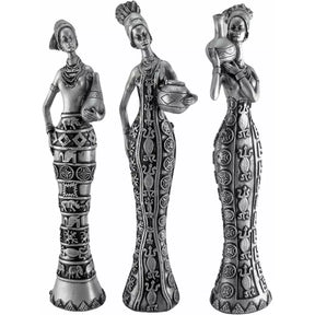 Estátua Trio Africanas com Jarro