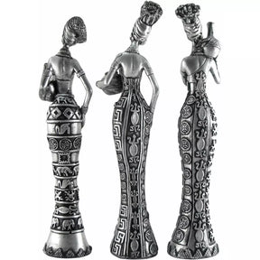 Estátua Trio Africanas com Jarro