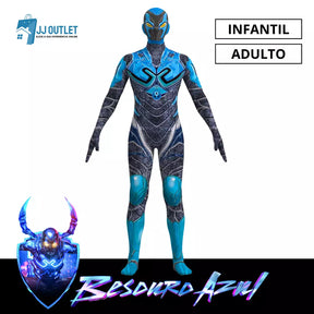 Fantasia Besouro Azul Filme 2023 - Infantil