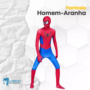 Fantasia Homem-Aranha - Infantil