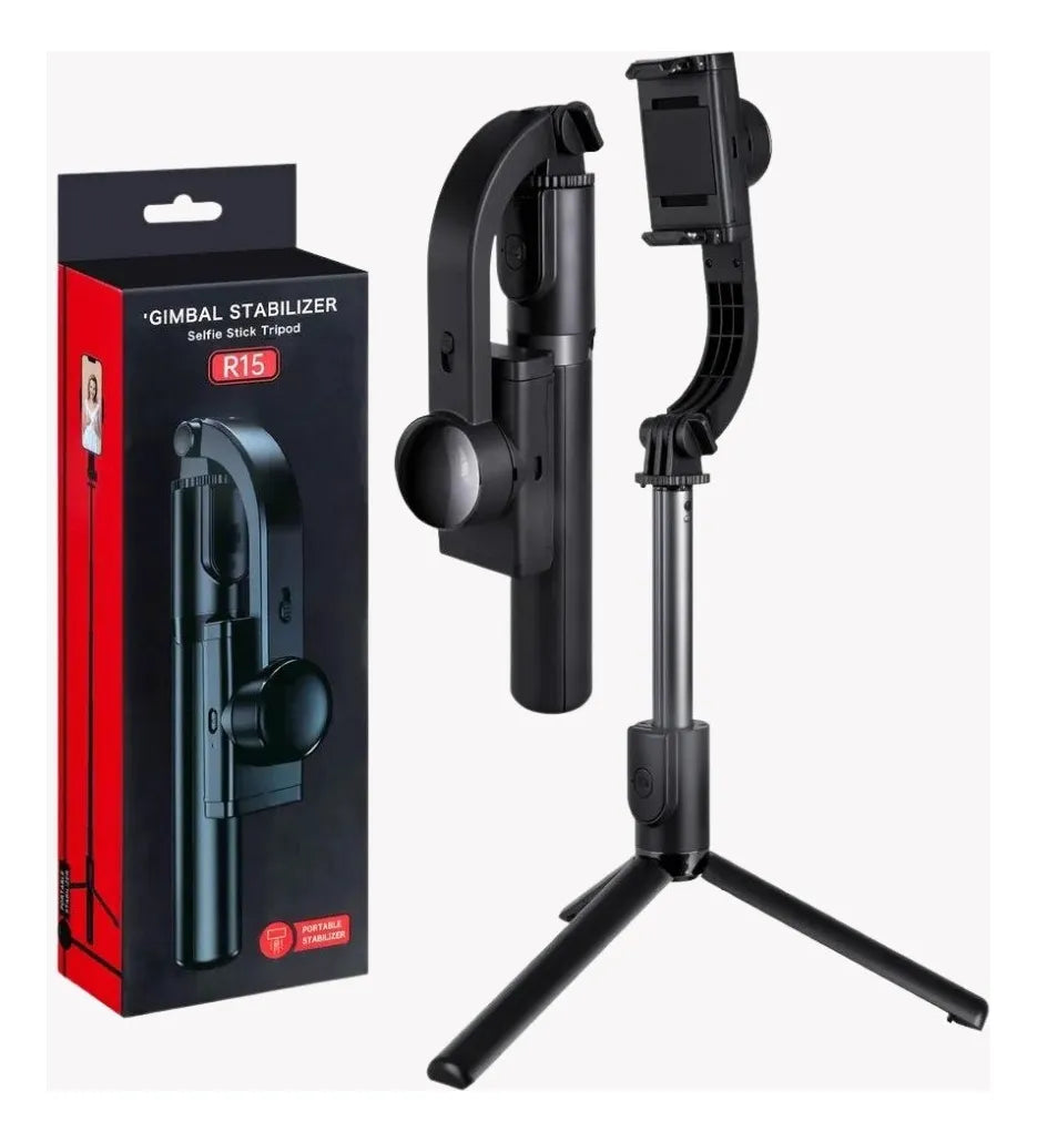 Bastão De Selfie com Estabilizador Gimbal NUOWA  L08 Tripé Stick TriPod Bluetooth 4.0 Sem Fio