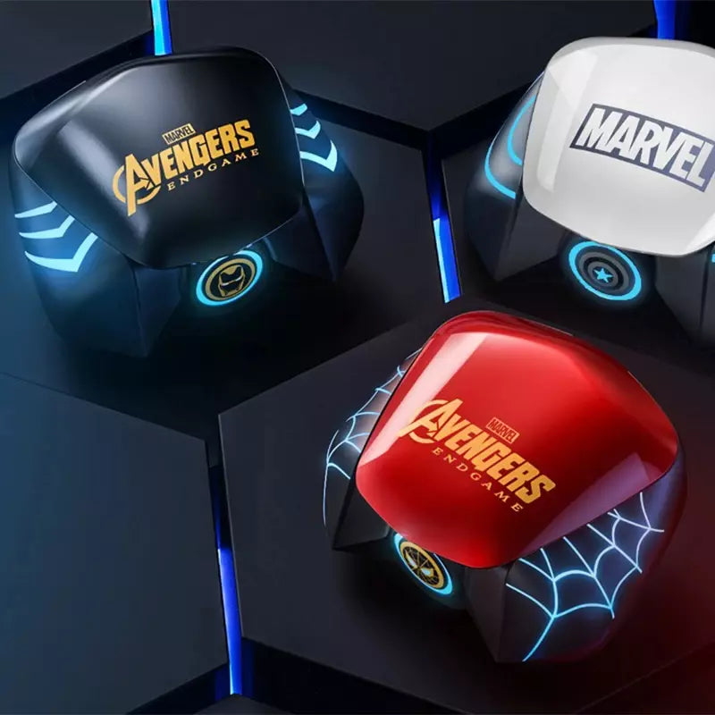 Fone de Ouvido Sem Fio Hérois Marvel Bluetooth TWS