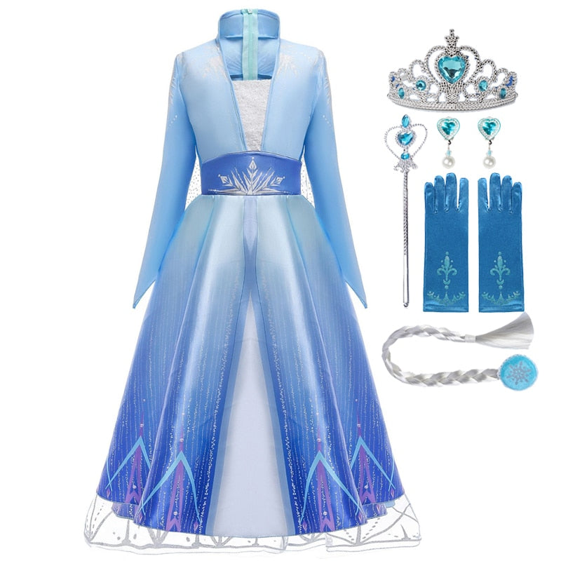 Fantasia Infantil Frozen II - Elsa – JJ Outlet