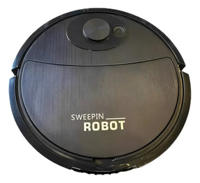 Robô Aspirador De Pó 1200PA Automática 3 Em 1 Limpeza Doméstica Inteligente E Silencioso