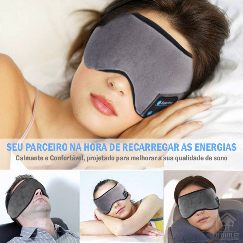 Máscara de Dormir Smart com Fone de Ouvido Bluetooth Sem Fio Especial Headband para Sono Profundo