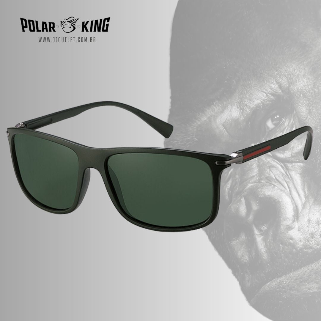 Óculos de Sol Polarizado de Luxo Proteção 400UV - Polar King