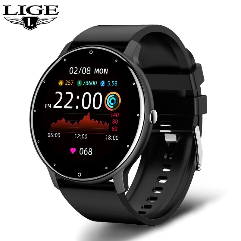 Relógio de Pulso SmartWatch LIGE Fitness